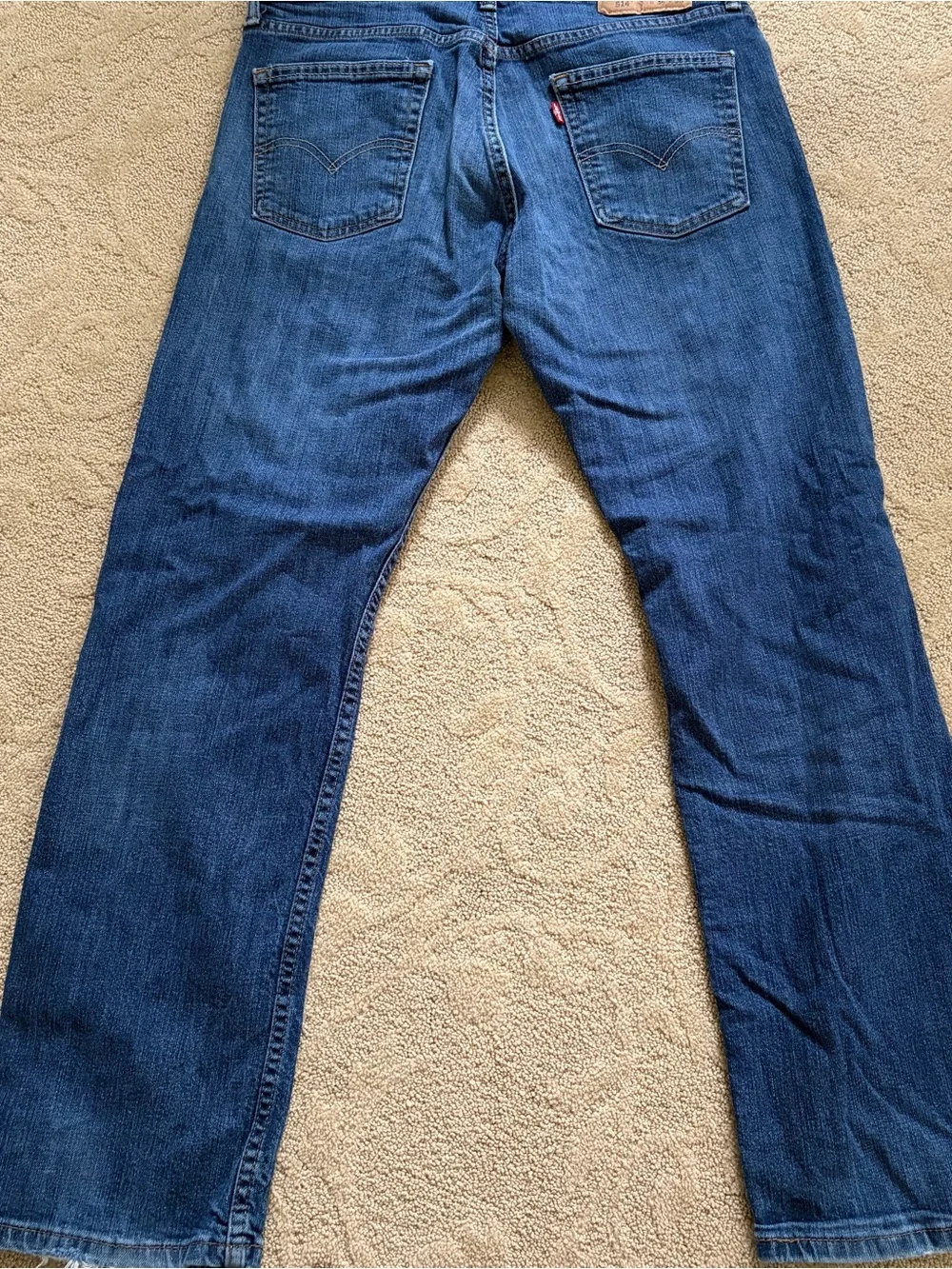 Levi's Men's Straight Blue Denim Jeans